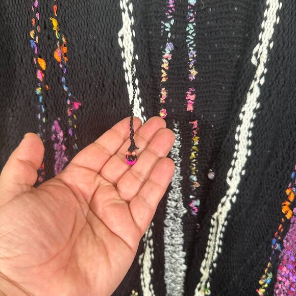 Vntg Parvaneh Knitwear Art Wear Sweater Women’s S Small Parvaneh Knitwear Cotton - Picture 7 of 11